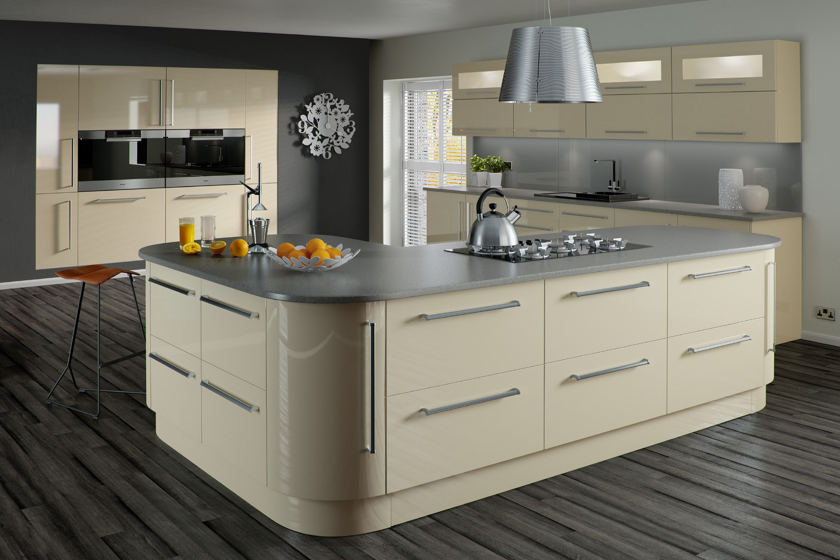 Home Kitchens Trade Mouldings Arena Sand Beige Gloss Kitchen Home Kitchens Trade Mouldings Arena Sand Beige Gloss Kitchen