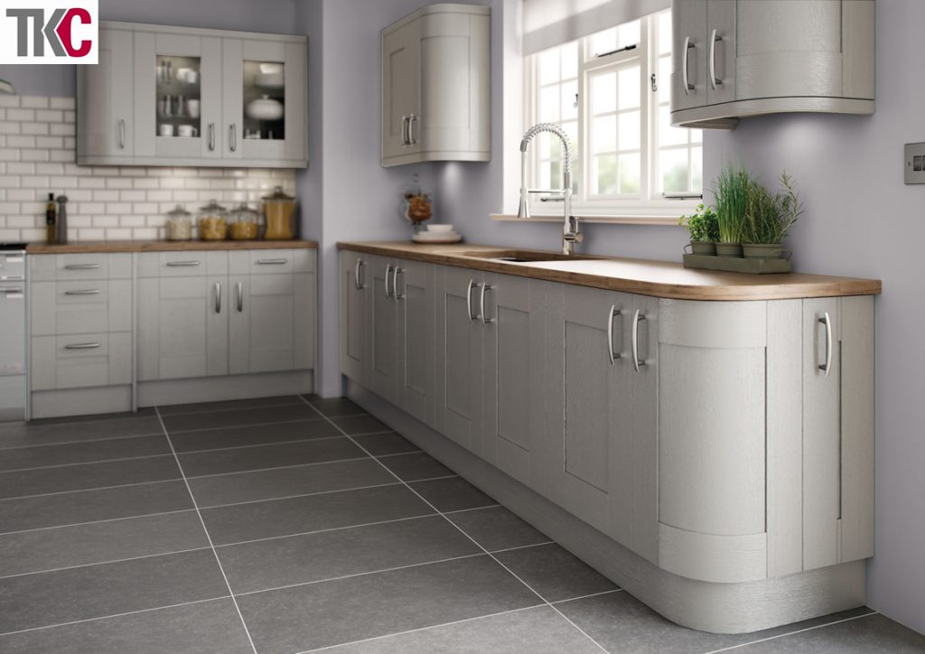 TKC Cartmel Hand Painted Silver Grey Kitchen