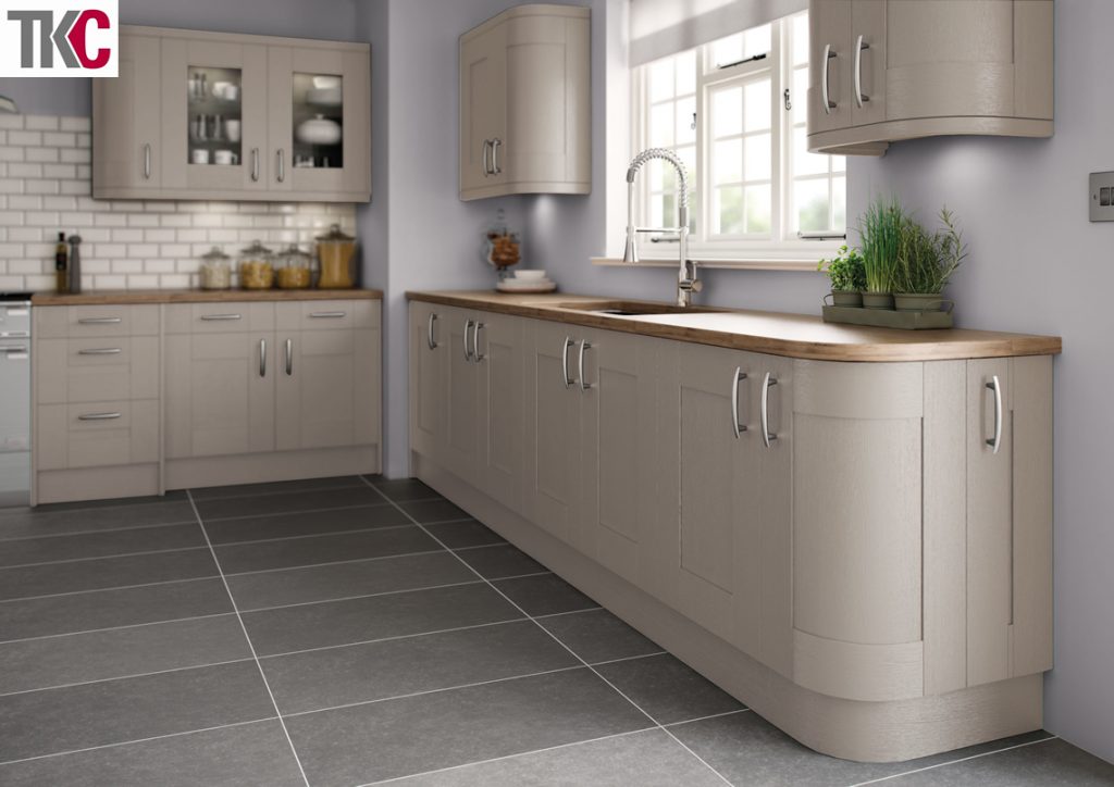 TKC Cartmel Hand Painted Stone Grey Kitchen