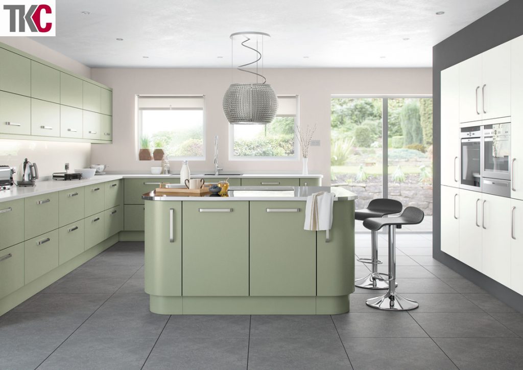 TKC Imola Hand Painted French Grey Kitchen