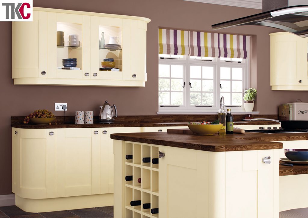 TKC Richmond Hand Painted Cream Kitchen