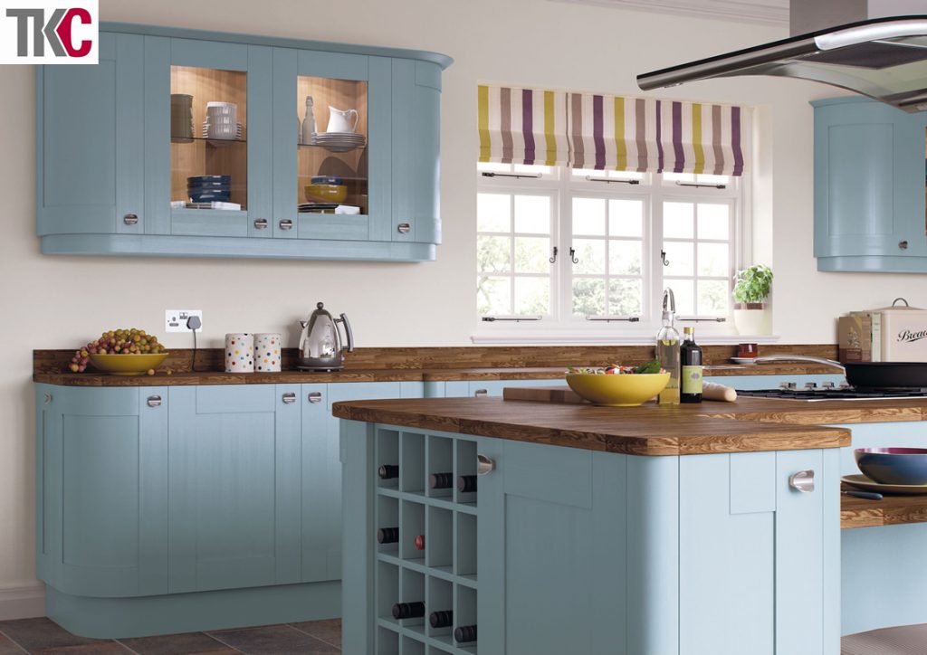 TKC Richmond Hand Painted Denim Kitchen