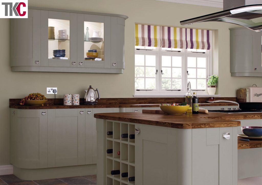 TKC Richmond Hand Painted Dust Grey Kitchen