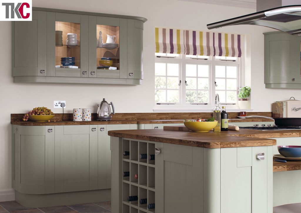 TKC Richmond Hand Painted French Grey Kitchen