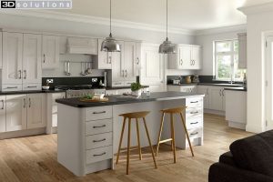 Trademouldings Buckingham Cashmere Kitchen