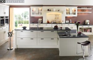 Trademouldings Gresham Ivory Kitchens