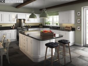 Trademouldings Portland Porcelain Kitchen